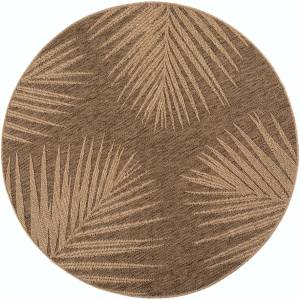 Ayyildiz Кафяв кръгъл килим за открито и закрито ø 120 cm Timber 1403 - Ayyildiz Carpets (TIMBER1201201403BROWN)