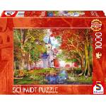Schmidt Spiele Пъзел Schmidt от 1000 части - Параклис през есента (59788)