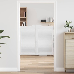 vidaXL Врати с люлеещо се отваряне 90 x 50 cm Масивна борова дървесина (42047181)