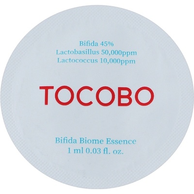 TOCOBO Bifida Biome Essence (sample) - Есенция с пробиотици и ниацинамид 1мл (sample)