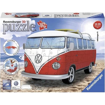 Ravensburger 3D Пъзел Ravensburger Ретро бус Volkswagen - 7012516