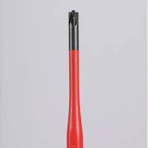 KNIPEX Отвертка PZ/S 1, VDE 1000V жълто-червена ръкохватка 187мм, Knipex (K982501SLS) - xmall
