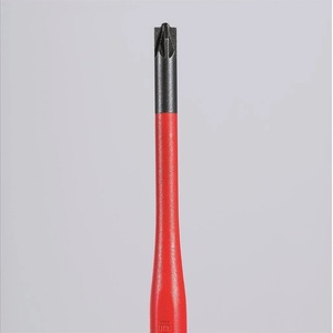 KNIPEX Отвертка PZ/S 1, VDE 1000V жълто-червена ръкохватка 187мм, Knipex (K982501SLS) - xmall
