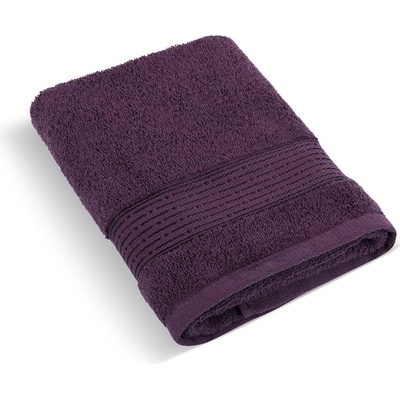 Brotex Froté uterák 50x100cm prúžok 450g tmavě vínová