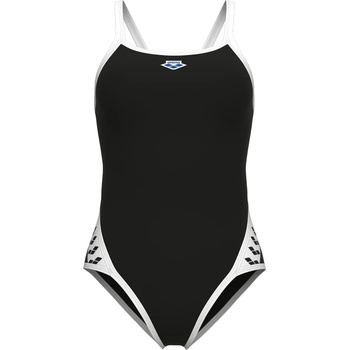 arena Дамски бански костюм Arena Women's Icons Super Fly Back Solid Swimsuit - Black / White - размер 32 (EU) (150-4052-0412)