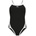 arena Дамски бански костюм Arena Women's Icons Super Fly Back Solid Swimsuit - Black / White - размер 32 (EU) (150-4052-0412)