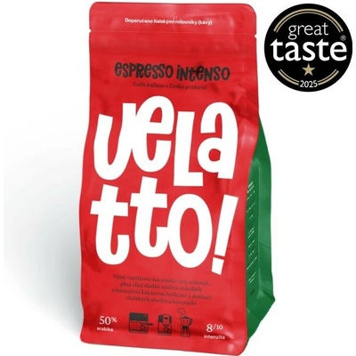Velatto Espresso Intenso zrnková 1 kg