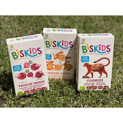 Belkorn Био детски бисквити с червено цвекло 120г