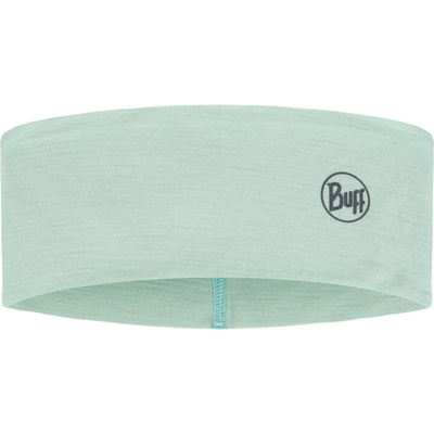 Buff Лента за глава Buff Merino Lightweight Headband - Solid Seagrove Green - размер One Size (904-3561-0811)