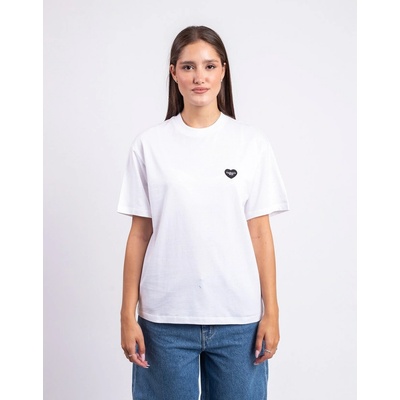 Carhartt WIP W' S S Heart Patch T-Shirt White Black