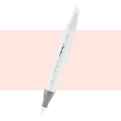 Lihová fixa OHUHU oboustranná Brush & Chisel, Yellowish Shade (YR220)