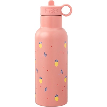 Fresk : 2 в 1 Бутилка и термос от неръждаема стомана с вградена сламка 500мл - Summer Fruit (FR-FD320-55)