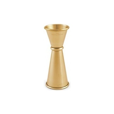 Japonský jigger ve zlatém provedení Cocktail Kingdom 15,25ml - 35,50ml