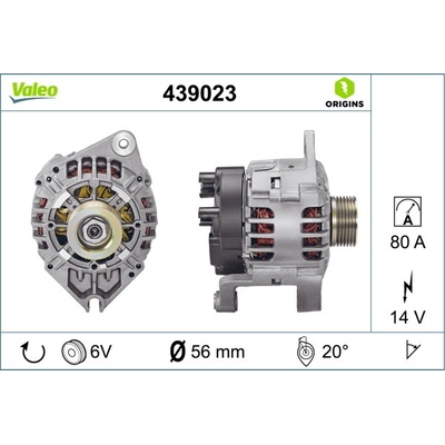 generátor VALEO 439023