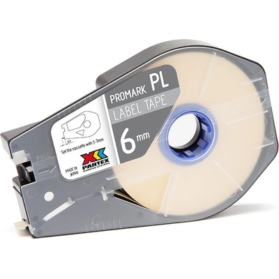 Partex T2000-PL060CN9, bílá samolepicí páska, 6mm, 30m (T2000-PL060CN9)