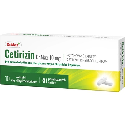 CETIRIZIN DR.MAX 10MG TBL FLM 30