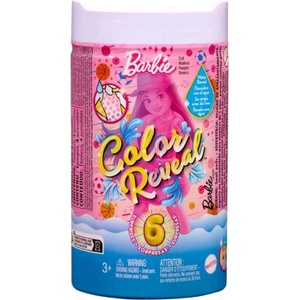Mattel Кукла, Mattel, Barbie Color Reveal Sport Chelsea изненада (HKT85)