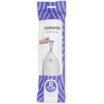 Brabantia Торба за кош Brabantia - PerfectFit, размер D, 15-20 l, 10 броя (1005567)