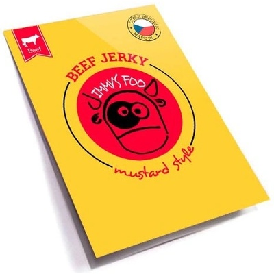 Jimmy's Food Sušené maso Jerky Hořčice 25 g