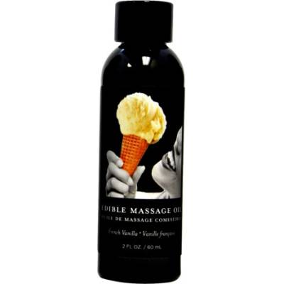 Earthly body Vanilla Edible Massage Oil 60 ml