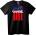 NOONEBRAND Тениска Gorillaz Бенд - 7XL, Black
