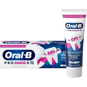 Oral-B Детска паста за зъби Pro Junior, 6-12 години, 75 ml