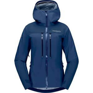 Norrøna Дамско водоустойчиво яке Norrøna Women's Trollveggen GORE-TEX Pro Light Jacket Waterproof jacket - Indigo Night - размер XS (102-5034-0211)