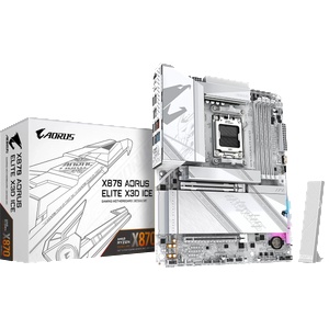 GIGABYTE X870 AORUS ELITE X3D ICE Дънни платки