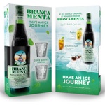 Fernet-Branca Menta с две шот чаши - билков ликьор 700ml