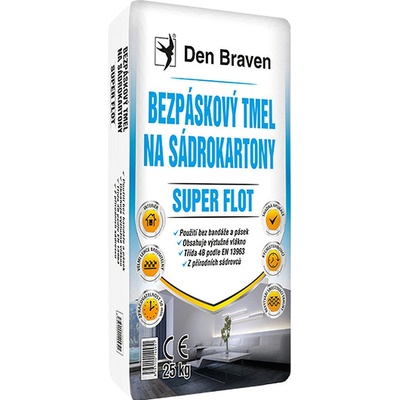 Den Braven Bezpáskový tmel na sadrokartóny SUPER FLOT 5 kg