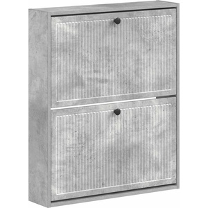 vidaXL Стенно шкафче за обувки EDE 71 x 17 x 86 см Инженерна дървесина (895978)