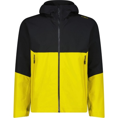 CMP Мъжко водоустойчиво яке Cmp Jacket Fix Hood 2 Layer Waterproof jacket - Gold Green - размер 56 (EU) (002-3409-0416)