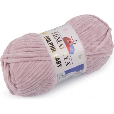 Stoklasa Pletací žinylková příze Dolphin Baby 100 g Balení: 1 ks, Varianta: 23 (80349) pudrová 23 (80349) pudrová
