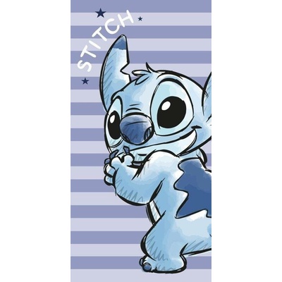 Jerry Fabrics osuška Micro Lilo and Stitch Stripes Polyester 70 x 140 cm