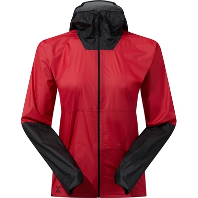 Berghaus Дамско водоустойчиво яке Berghaus Women's MTN Guide Hyper Light Jacket Waterproof jacket - Goji Berry / Jet Black - размер 34 (EU) (102-3193-0111)