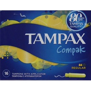 Tampax Тампони с апликатор Tampax - Normal, 16 броя