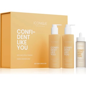 Iconique CONFIDENT LIKE YOU Anti-Hair Loss & Thinning Set комплект против косопад