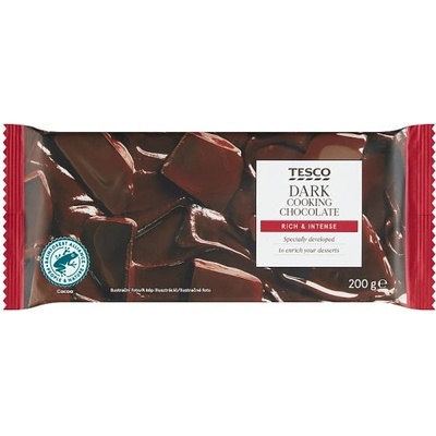 Tesco Horká čokoláda na varenie 200 g
