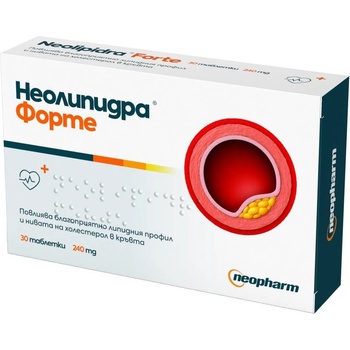 Neopharm Неолипидра Форте, 240 mg, 30 таблетки, Neopharm