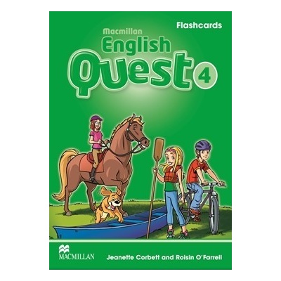 Macmillan English Quest 4 Flashcards - obrázkové karty