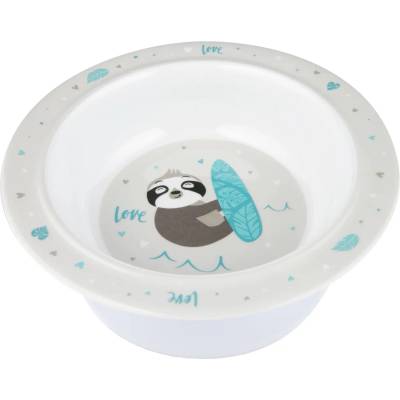 Canpol babies Меламинова купа с вакуумен ринг Canpol - Exotic Animals, 270 ml (4/519_gry)