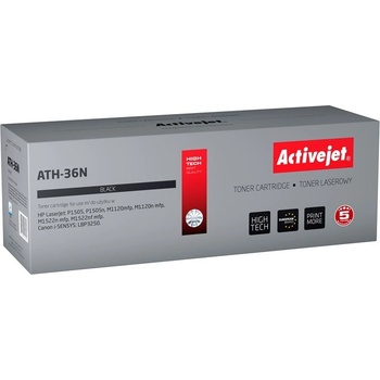 Compatible Тонер Activejet ATH-36N (заместител за HP 36A CB436A, Canon CRG-713, Supreme, 2000 страници, черен) (ATH-36N)