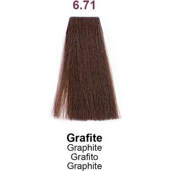 Nouvelle Hair Long barva na vlasy 6.71 grafitová 100 ml