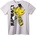 NOONEBRAND Тениска Sonic x спортна обувка - 7XL, White