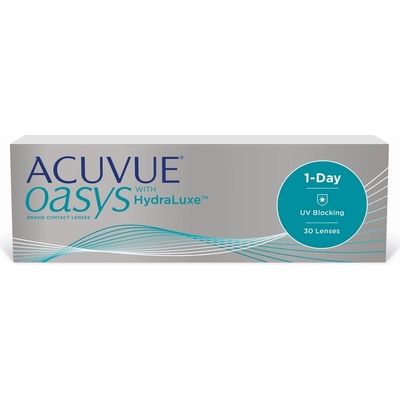 ACUVUE® OASYS 1-Day with HydraLuxe™ 30 šošoviek