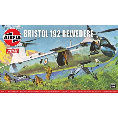 Bristol Airfix 192 Belvedere Classic Kit VINTAGE vrtulník A03002V 1:72