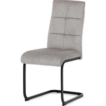 Autronic DCL-D1275 SIL4 světle šedý samet černá pohupová podnož