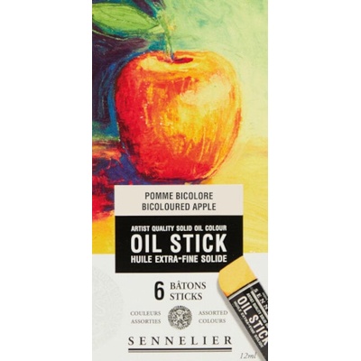 Sennelier 62.1703 Комплект маслени пастели Bicoloured Apple 6 бр (62.1703)