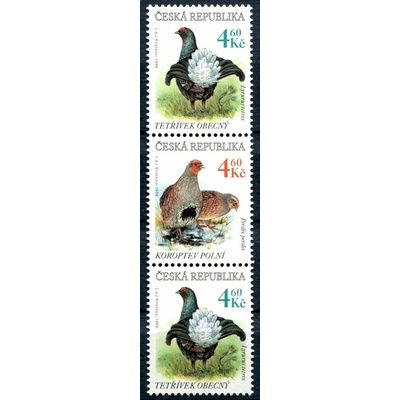 Česká pošta (1998) č. 179-180 ** - 3-pá - ČR - polní ptactvo