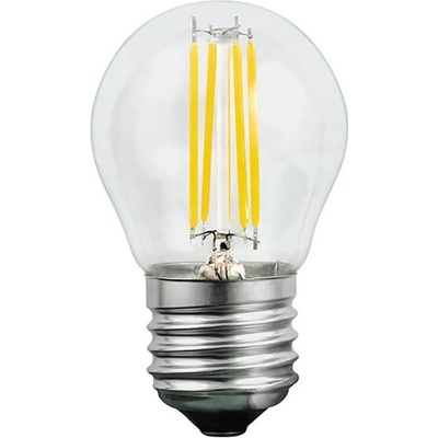 Polux GOLDLUX LED žiarovka E27 P45 4W 35W 400lm 3000K Warm 360° Filament